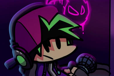 Neo Boyfriend from Friday Night Funkin Neo